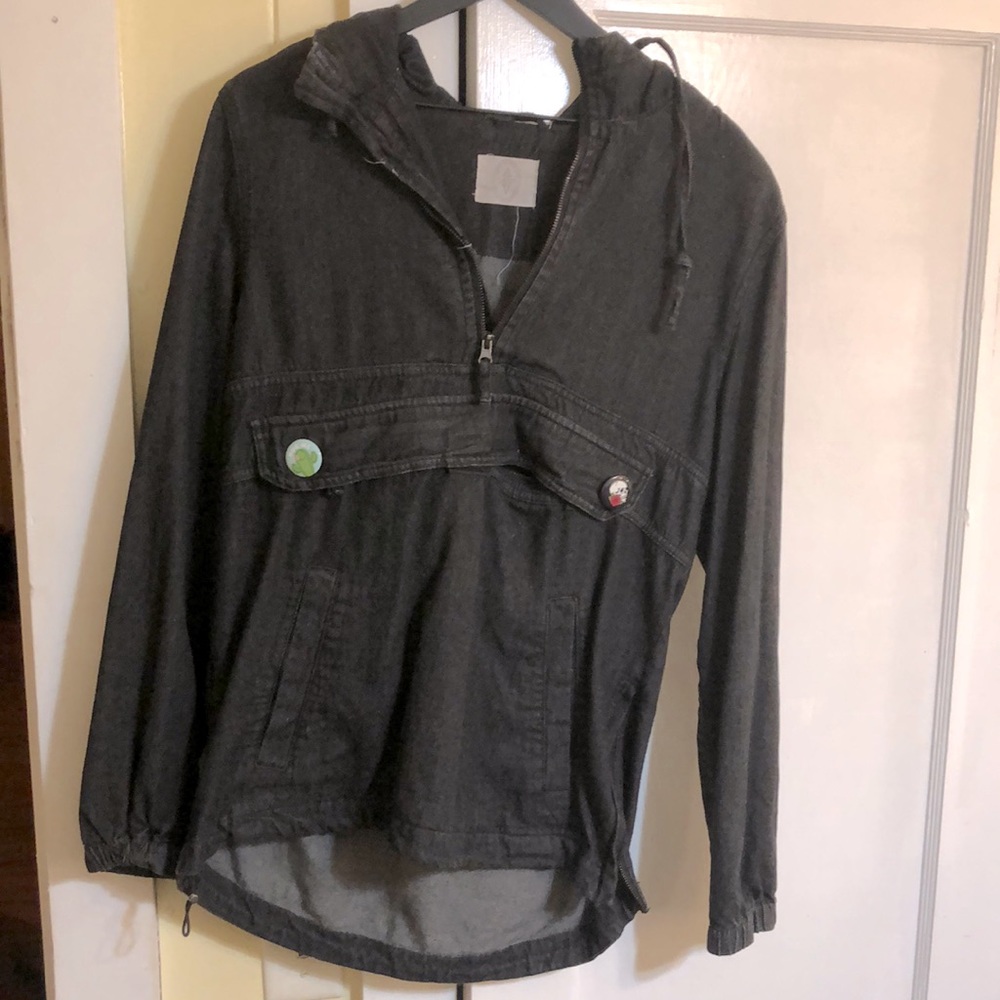 Denim Pull Over